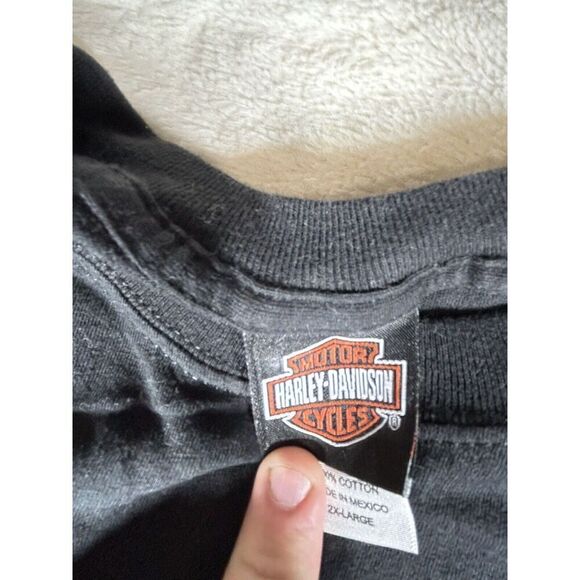 Harley Davidson Powertrain Operations Pilgrim Road Graphic Tee Size 2xl - Picture 2 of 7